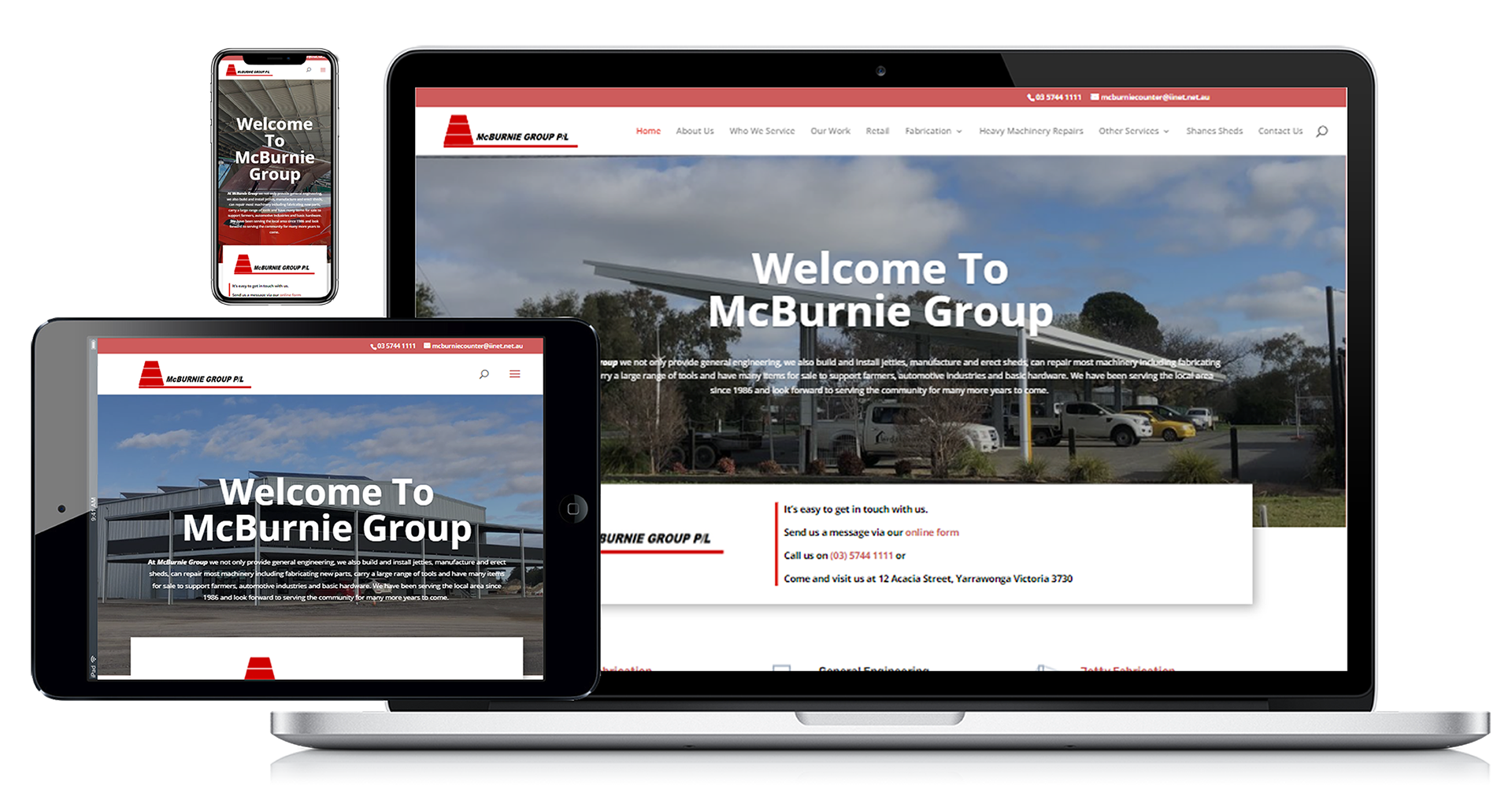 McBurnie Group Website